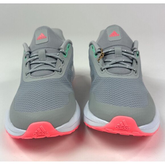 Adidas EQ21 Run J Bounce Kids Size 4.5 Gray Low Running Shoes Sneakers GY9382 - Picture 4 of 9